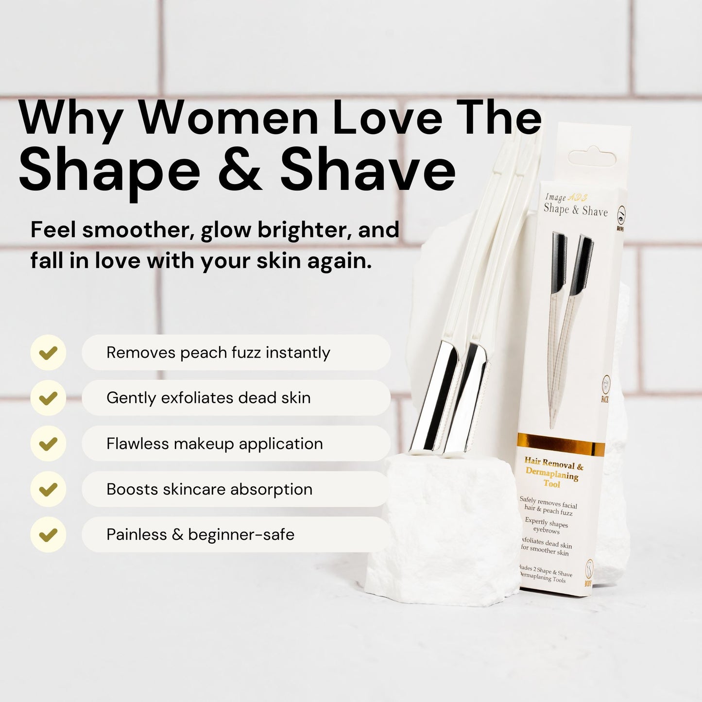 Shape & Shave | Dermaplaning Tool