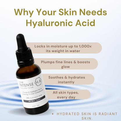 2% Intense Hyaluronic Serum 30ml | Luma Skincare