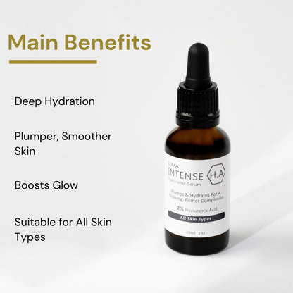 2% Intense Hyaluronic Serum 30ml | Luma Skincare