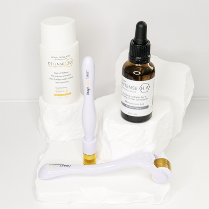 Face & Eye Stack For Aging/Tired Skin | Microneedling Kit